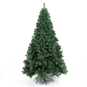 Arbre artificiel de haute qualité avec support métallique vert, décoration de Noël extérieure, arbre de Noël géant - Product Image 1