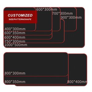 Tapis de souris personnalisé avec logo, grande taille XXL, tapis de souris pour jeux, tapis de clavier avec logo personnalisé, design carré imprimé - Product Image 1