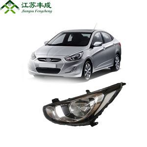 Ensemble de phares avant OLED 12V (phares) pour Hyundai Accent (années-modèles 2011-2013), pièces automobiles - Product Image 1