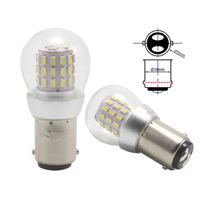 Lampadina <span class=keywords><strong>LED</strong></span> <span class=keywords><strong>P21W</strong></span> BA15S 3W 300 Lumen 6-12V 10-36V per Luci di Parcheggio Auto 1156 1157 BAY15D P21/5W - Product Image 5