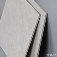 Carreaux de sol de salle de bain en céramique gris effet ciment, aspect porcelaine mate, pas chers, Foshan, 300x300