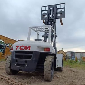 Used 10 Ton High Quality TCM Diesel Engine Counterbalance <b>Forklift</b> for Retail Industries Hefei Rough Terrain Capability Low - Product Image 5
