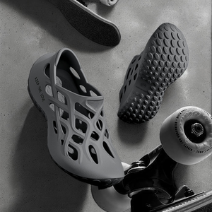 Sandalias de Senderismo para Hombre, de EVA Moldeado en una Sola Pieza, Transpirables, Color Verde Oliva, con Recortes, Antideslizantes, para Exteriores - Product Image 4