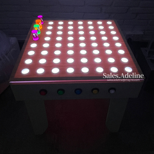 Meja Pembelajaran Sensorik LED Interaktif 2-in-1 Meja Lampu LED dengan Kontrol Tombol untuk Ruang Sensorik Anak-anak - Product Image 2