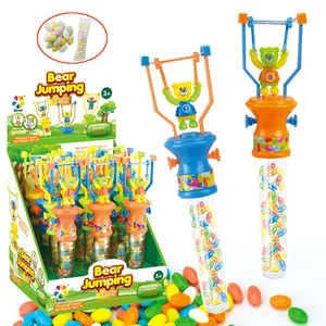 Confectionery Dulces Sweets Toys Wholesaler Kid's Favorite Monkey Swing Candies Toy with Candy and Sweets