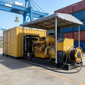 Motor Komatsu SAA6D125-P200 Usado, Grupo Electrógeno EGS380 de 280kW, Industrial de Uso Pesado - Product Image 2