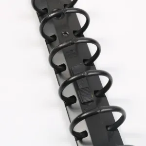 Grosir ring binder 26 lubang-Baru Modle R Bentuk 12 Lubang File Klip/Logam Cincin Pengikat untuk A4 Kertas