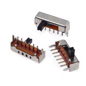 Interruptor de Palanca de 4 Posiciones SK-14D01, 6 Pines, Vertical, 4.0 mm de Altura, Interruptor Basculante de Alimentación para Montaje en PCB - Product Image 3