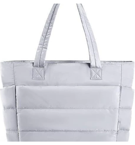 <span class=keywords><strong>Bolso</strong></span> de mano <span class=keywords><strong>para</strong></span> mujer, <span class=keywords><strong>bolso</strong></span> ligero hinchado, <span class=keywords><strong>bolso</strong></span> de playa <span class=keywords><strong>para</strong></span> gimnasio, <span class=keywords><strong>bolso</strong></span> de viaje portátil <span class=keywords><strong>para</strong></span> <span class=keywords><strong>ordenador</strong></span> de trabajo - Product Image 5