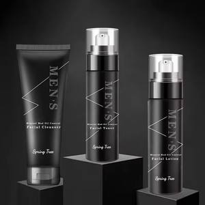 Ensemble de soins de la peau de qualité supérieure pour hommes Marque privée Lotion tonique hydratante réparatrice Ensemble de soins du visage non gras - Product Image 2