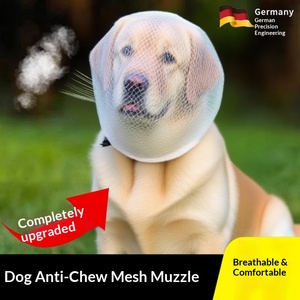 Maschera per cani da esterno anti-morso e anti-leccamento in rete per tutte le stagioni - Product Image 5