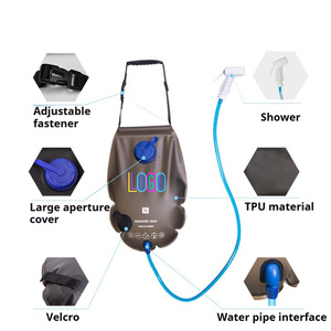 Offre Spéciale 5L TPU Portable Sac De <span class=keywords><strong>Douche</strong></span> En Plein Air Pliable Pression Réservoir Chauffé Solaire pour Camping pour Suspendre Bain Parfait - Product Image 3