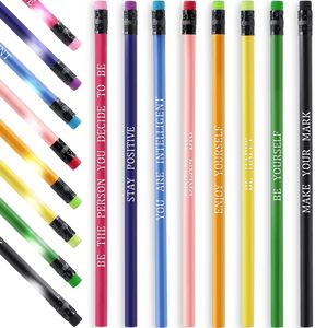 Venta al por mayor lápiz de estado de ánimo que cambia de color personalizado HB 2B lápiz calor surtido lápices termocrómicos con borrador superior - Product Image 1