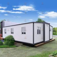 Prefabricada pequeño ampliable viviendo de la casa contenedor prefabricadas Casa de ensueño de la vivienda