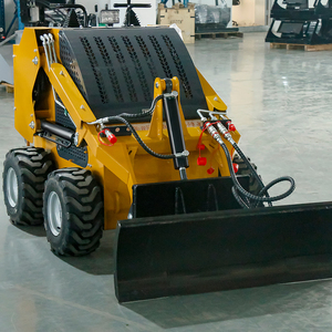 Mini Compact <b>Wheel</b> Front Skid Steer <b>Small</b> Track EPA CE 5 Engine High Efficiency Professional - Product Image 1