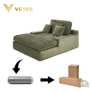 Proveedor de Muebles a Medida en Foshan, China, Envío Directo, MOQ 1 Pieza, Sofá Cama de Bajo Costo Empacado Comprimido - Product Image 6