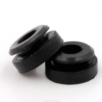 Câblage de câble en Silicone étanche personnalisé, fiche d'oeillet noir, œillets en caoutchouc
