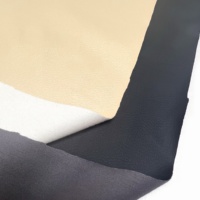 Échantillon GRATUIT Cuir PU bio-sourcé à base d'eau ultra doux et confortable effet litchi avec doublure en coton pour sacs, vêtements et étuis de téléphone