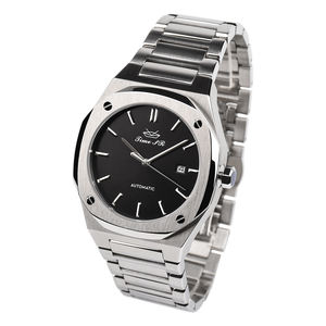 Reloj mecánico automático con esqueleto de lujo para hombre, cristal de zafiro, banda de acero inoxidable de 20mm, reloj de pulsera deportivo a la moda con - Product Image 1
