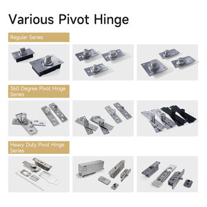 Dobradiça de Porta Pivotante de Alta Resistência 500kg em Aço Inoxidável, Dobradiça Oculta para Porta de Madeira e Vidro, Design Moderno - Product Image 4
