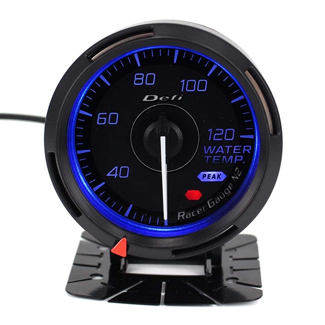 Defi N2 60mm Auto Gauge Meter Water Temp Oil Temp Oil Press Tachometer Volts Gauge for Defi Boost Gauge
