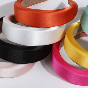 INS vendita caldo di spessore a livello di spugna fascia accessori di colore della caramella di velluto di raso della fascia - Product Image 4