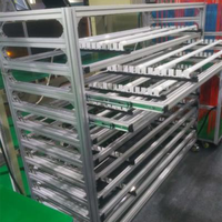 Chariot de test d'âge pour tubes LED / tubes fluorescentes et machine de test automatique d'âge pour ampoules LED