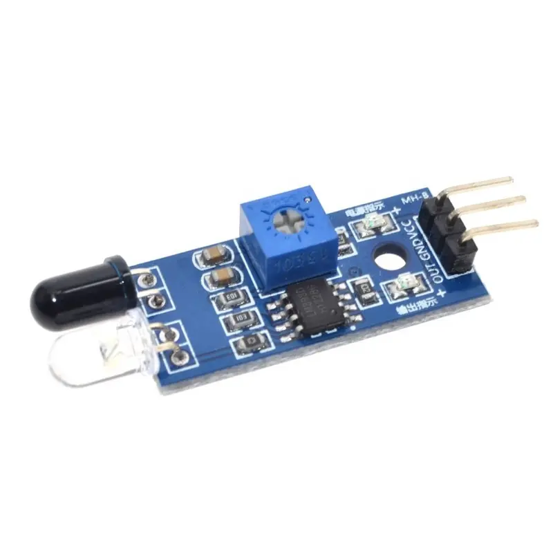 Smart Electronics New for Diy Smart Car Robot Reflective Photoelectric 3pin IR Infrared Obstacle Avoidance Sensor Module