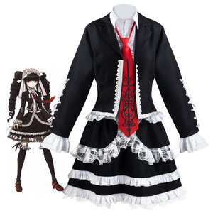 Disfraz de Cosplay de <span class=keywords><strong>Danganronpa</strong></span>, Mikan Tsumiki, Nanami Chiaki, Iruma Maki, Sonia Nevermind, Uniforme Escolar, Conjunto de Ropa y Peluca - Product Image 3