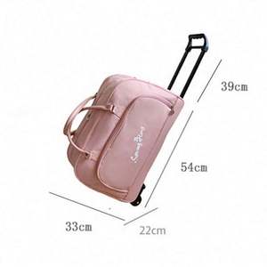 Maleta de Viaje Personalizada, Grande, Impermeable, de Tela Oxford, con Ruedas, para Viajes Cortos, Mudanzas y Almacenamiento - Product Image 2