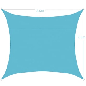 Grand abri solaire imperméable pour l'extérieur, auvent pour jardin, patio, piscine, <span class=keywords><strong>voile</strong></span> <span class=keywords><strong>d</strong></span>'<span class=keywords><strong>ombrage</strong></span> et auvent de camping - Product Image 1