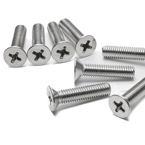 Produzione OEM - Viti a <span class=keywords><strong>Testa</strong></span> <span class=keywords><strong>Svasata</strong></span> Phillips in Acciaio Inox Personalizzate per Componenti Hardware di Alta Precisione - Product Image 1