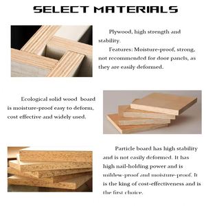 Armoire à portes battantes pour chambre à coucher // Armoire de couleur blanc chaud avancée // Armoires faites à la main - Product Image 4