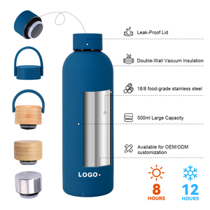 ZREGGUR 350ml 500ml <strong>750ml</strong> New Design Luxury Sport Stainless Steel GYM <strong>Water</strong> <strong>Bottle</strong> With Straw Sports Flask Beverage <strong>Water</strong> <strong>Bottle</strong> - Product Image 5