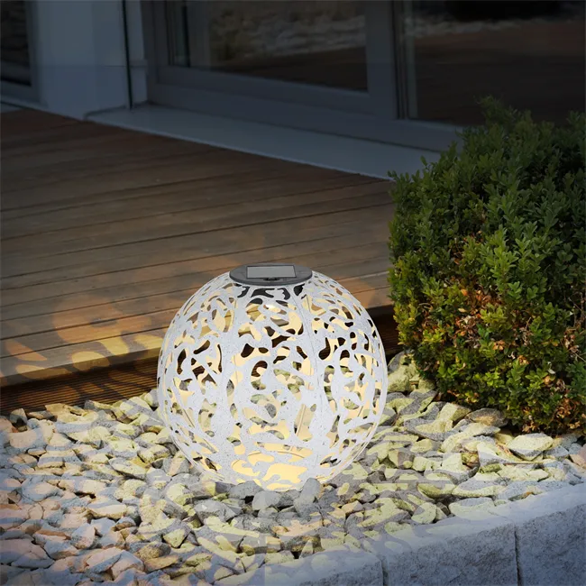Retro-Metall wasserdichtes Terrasse Hof Wegweiser dekorativer Led-Tisch Solarlicht im Freien hängender Garten-Solarlaterne