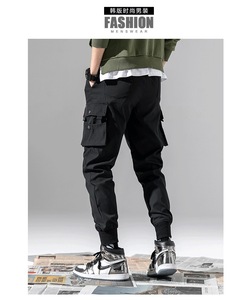 Nouveau <span class=keywords><strong>Pantalon</strong></span> de <span class=keywords><strong>Travail</strong></span> Décontracté pour <span class=keywords><strong>Homme</strong></span> Printemps et Été, Ample, Polyvalent, Multi-Poches, <span class=keywords><strong>Grande</strong></span> <span class=keywords><strong>Taille</strong></span>, Coupe Droite, Tendance, Vente Flash Usine - Product Image 4