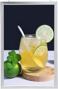 Tùy chỉnh Ultra Slim Áp phích biểu ngữ hiển thị Backlit dẫn ánh sáng Hộp Dấu hiệu cho quảng cáo CE <span class=keywords><strong>ul</strong></span> được liệt kê - Product Image 2