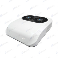 Climatiseur de toit silencieux 12V/24V 7000 BTU, adapté aux camions et fourgons, avec conception à faible bruit