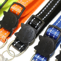 Collier pour chat réfléchissant réglable pas cher en gros