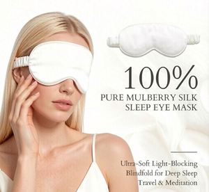 High Quality Comfortable Travel Night <b>Sleep</b> 19Mm 100% Mulberry Silk Sleeping Eye <b>Mask</b> - Product Image 1