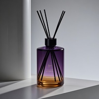 Ensemble de diffuseurs en verre à imprimé léopard élégant, luxe pour la maison et l'hôtel, cadeau d'aromathérapie, 500ml 1000ml 2000ml