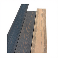 Planche de terrasse en PVC, design moderne à emboîtement, écologique, antidérapante, imperméable, résistante au feu, pour l'aménagement extérieur de la cour et du patio