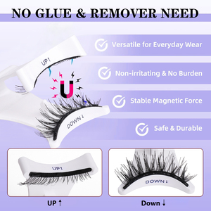 Recourbe-cils imperméable à séchage rapide, marque privée, 2 couleurs, en plastique, avec pince à cils magnétique, naturel, végétalien - Product Image 2
