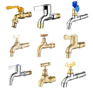 Robinet de jardin en laiton résistant à la corrosion et adapté au raccordement de machine à laver de jardin - Product Image 4