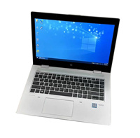 Laptop Bisnis HP 640G5 i5 Generasi ke-8 RAM 8GB SSD 256GB Bekas, Ringan, Portabel, Laris untuk Kantor, Kuliah, dan Mahasiswa