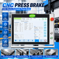 Presse plieuse électro-hydraulique CNC de 400 tonnes, 4000 mm, 6+1 axes, pour le pliage de tôles en acier épais