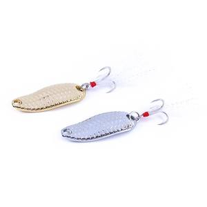 7.5G/10G/13G Spinnerbait di alta qualità esca da pesca in metallo <span class=keywords><strong>a</strong></span> jigging lento con gancio piombo jig head Spin spoon bait - Product Image 6