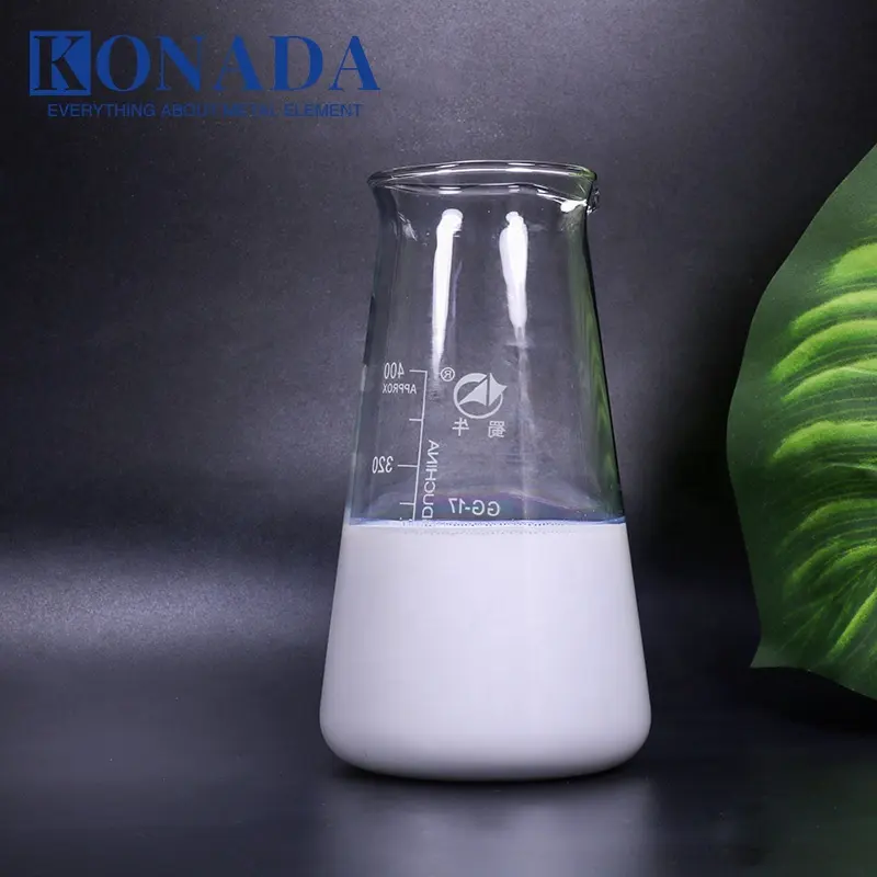 Chang Zhou Konada 30% High Quality Zirconium Dioxide Dispersion Liquid ZrO2 Suspension Industrial