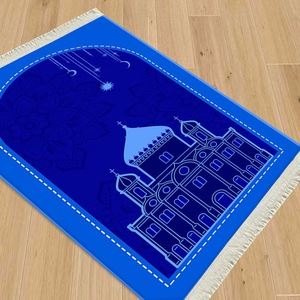 Nuovo <span class=keywords><strong>Tappeto</strong></span> in Velluto Cristallo per Bambini, Tappetino da Camera da Letto in Stile Cartone Animato con Nappe e <span class=keywords><strong>Frange</strong></span> - Product Image 6
