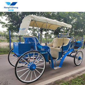 Vintage Royal Victorian Tourism Turismo Lujo Eléctrico y Carruaje de caballos para parques ecuestres - Product Image 2